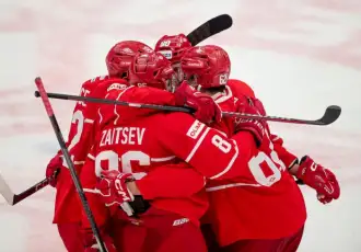 Победа в пятом матче серии с «Северсталью»