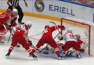 Четвертую подряд победу одержал ХК «Спартак»