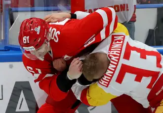 Драка на первых секундах не помогла «Спартаку» обыграть «Йокерит»