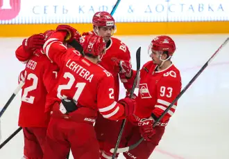 Четыре гола в первом периоде принесли «Спартаку» победу над «Автомобилистом»